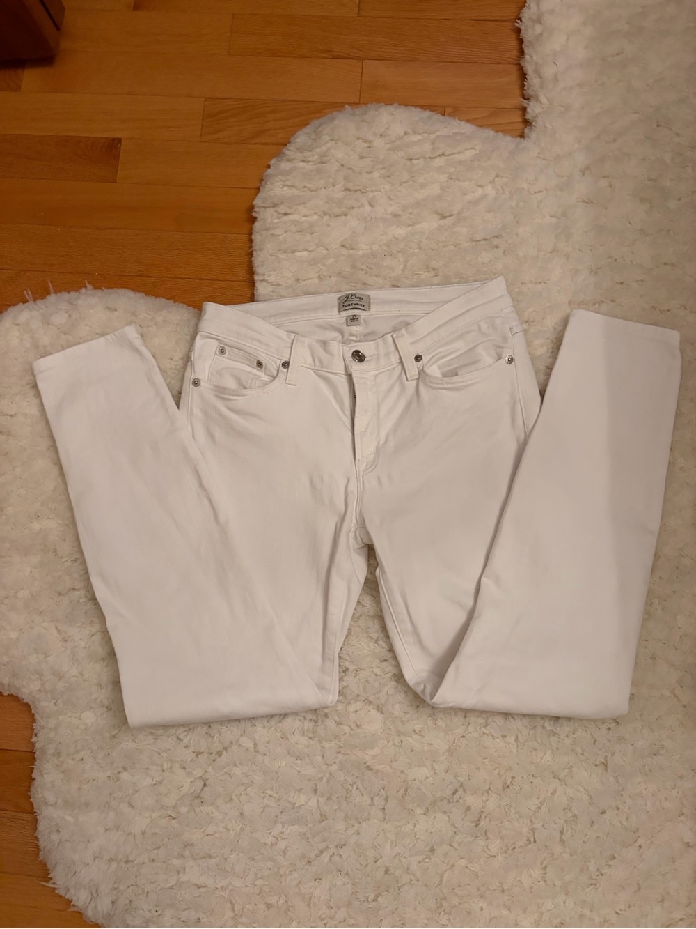 J. Crew White Skinny Jeans for Women